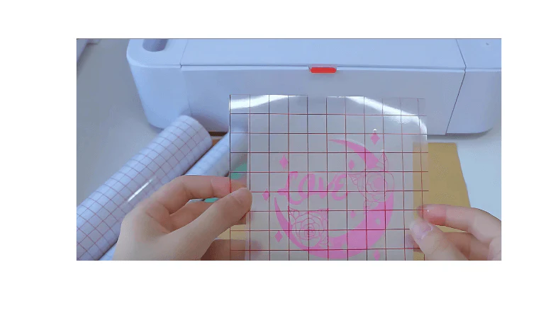 How to Use transfer tape on Cricut Explore air 2