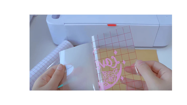 Peel off the Tape on Cricut Tape Chat and Learn How to Use it